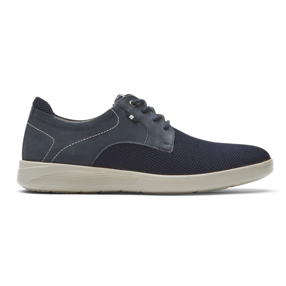 Sapatos Oxford Homem Rockport Caldwell Plain Toe Azul Marinho,Portugal WXBCM-4530